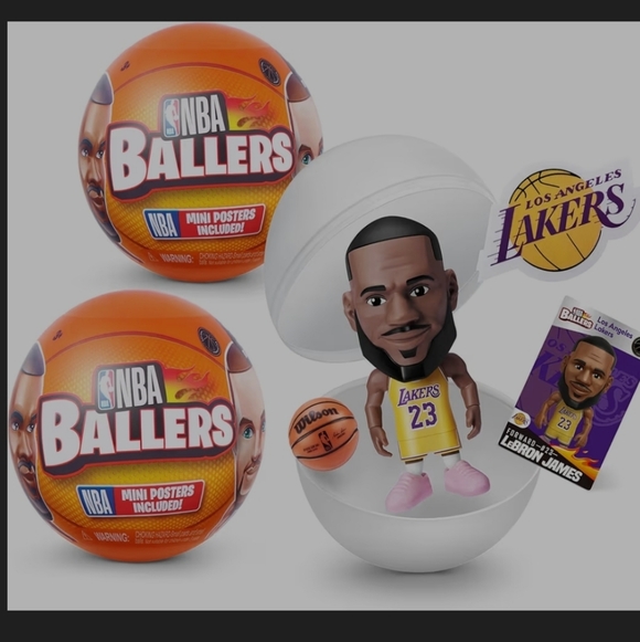 Zuru NBA Ballers Surprise Balls Set - Picture 10 of 16